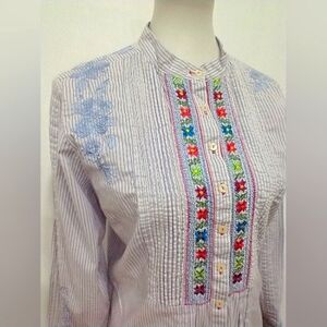 JOHNNY WAS 3J WORKSHOP BLOUSE